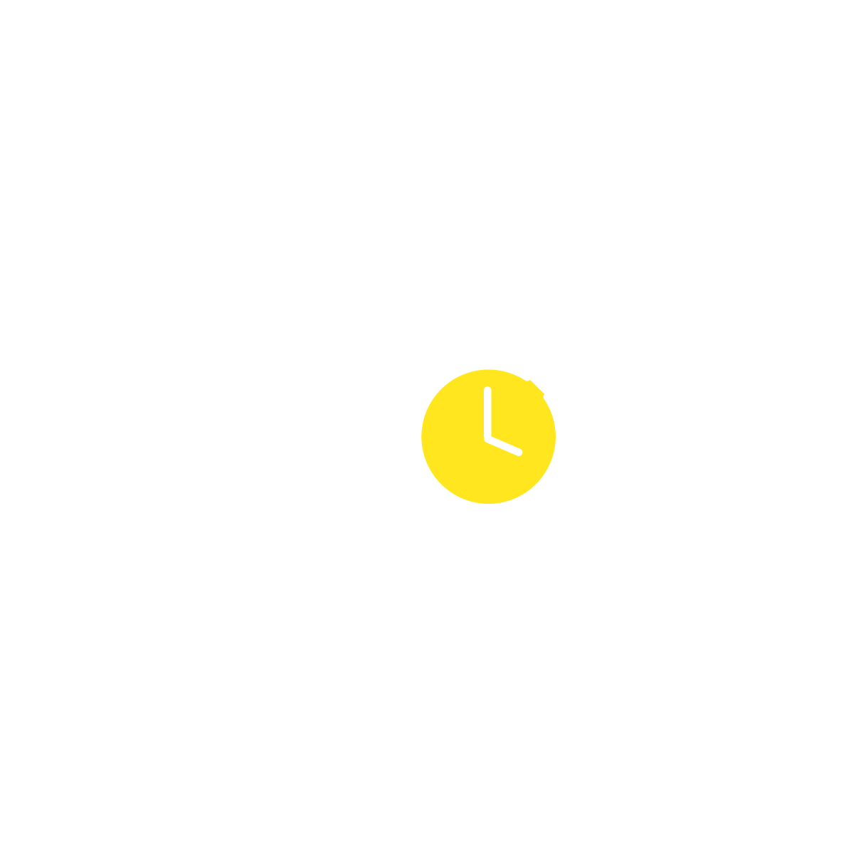 Icon Projektmanagement negativ